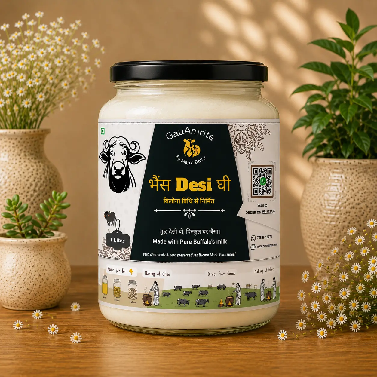 Buffalo Ghee — 1kg