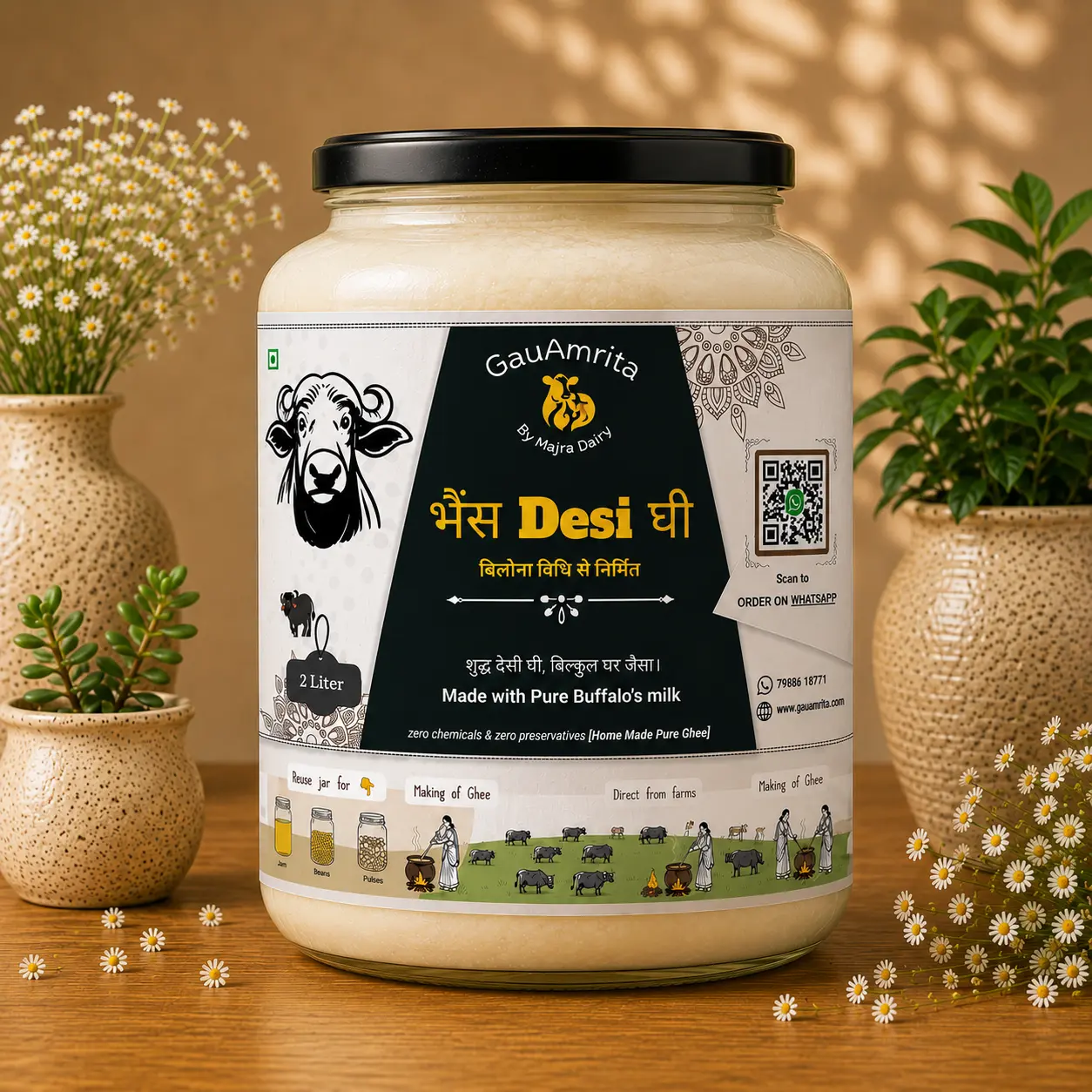 Buffalo Ghee — 2kg