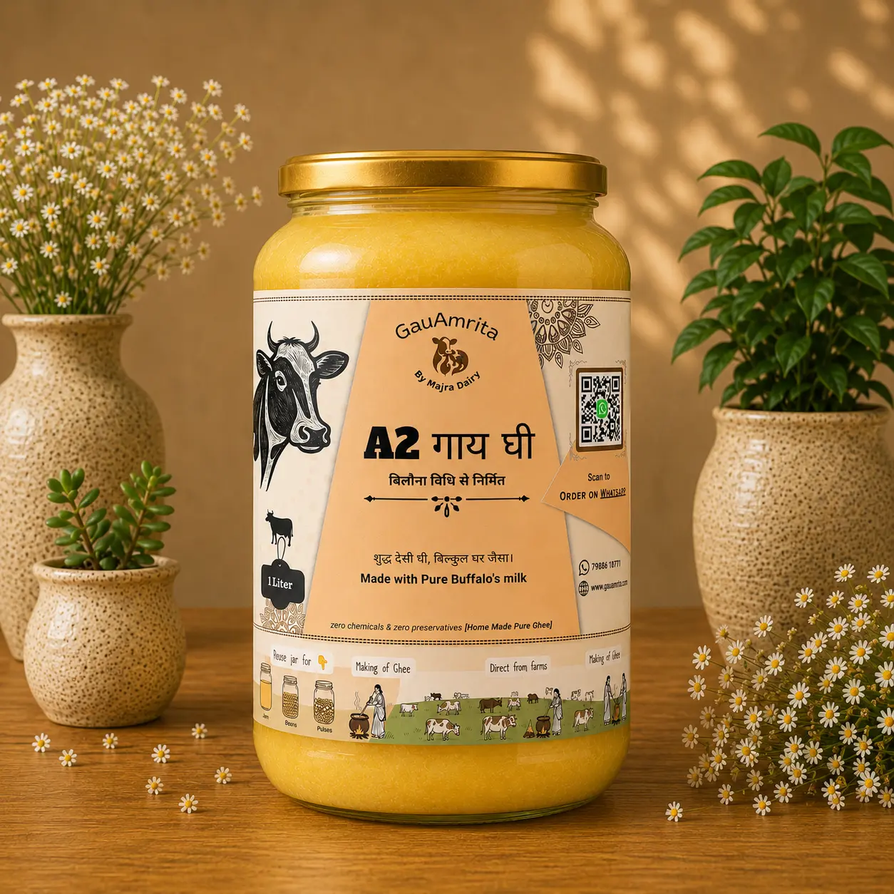 A2 Cow Ghee — 1kg
