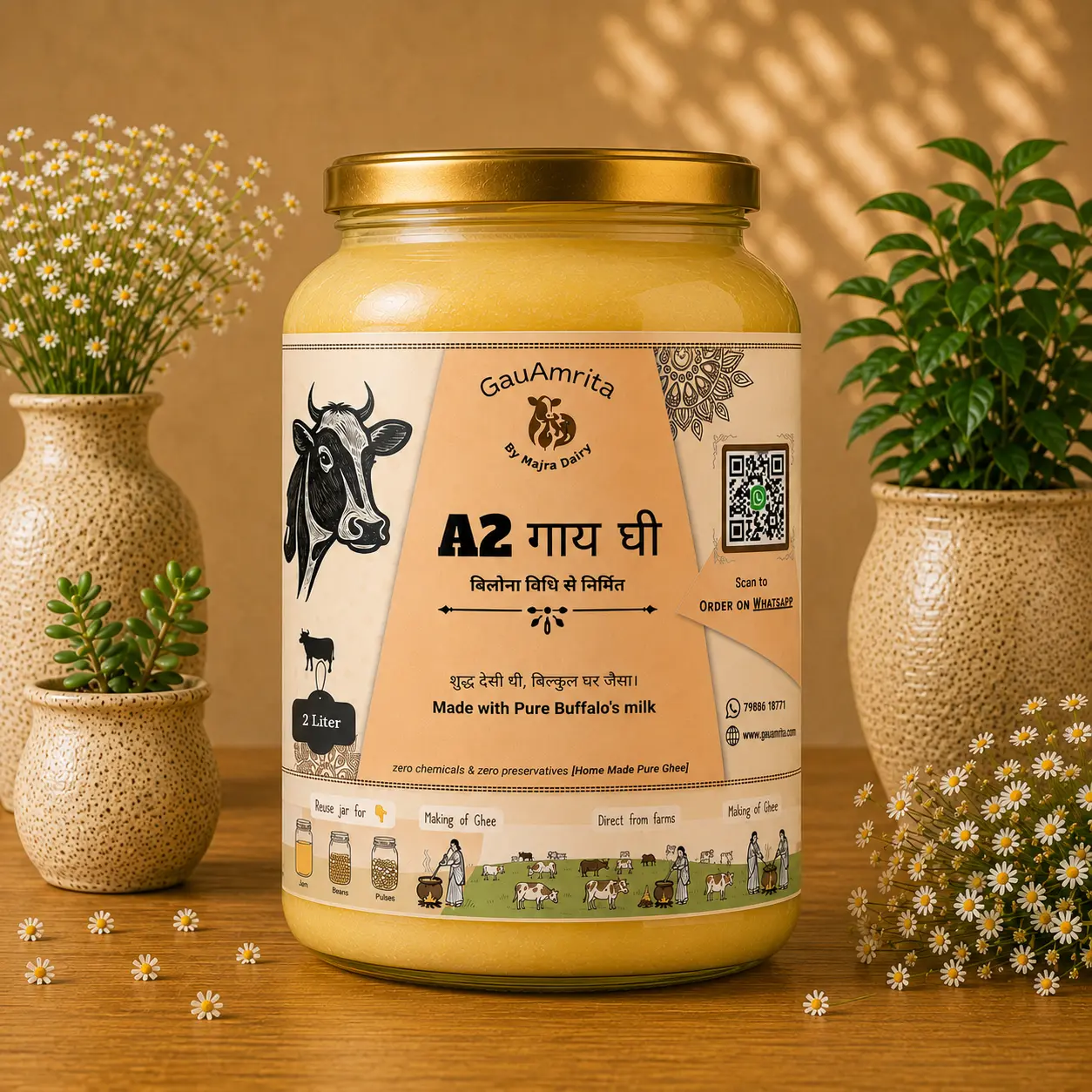 A2 Cow Ghee — 2kg
