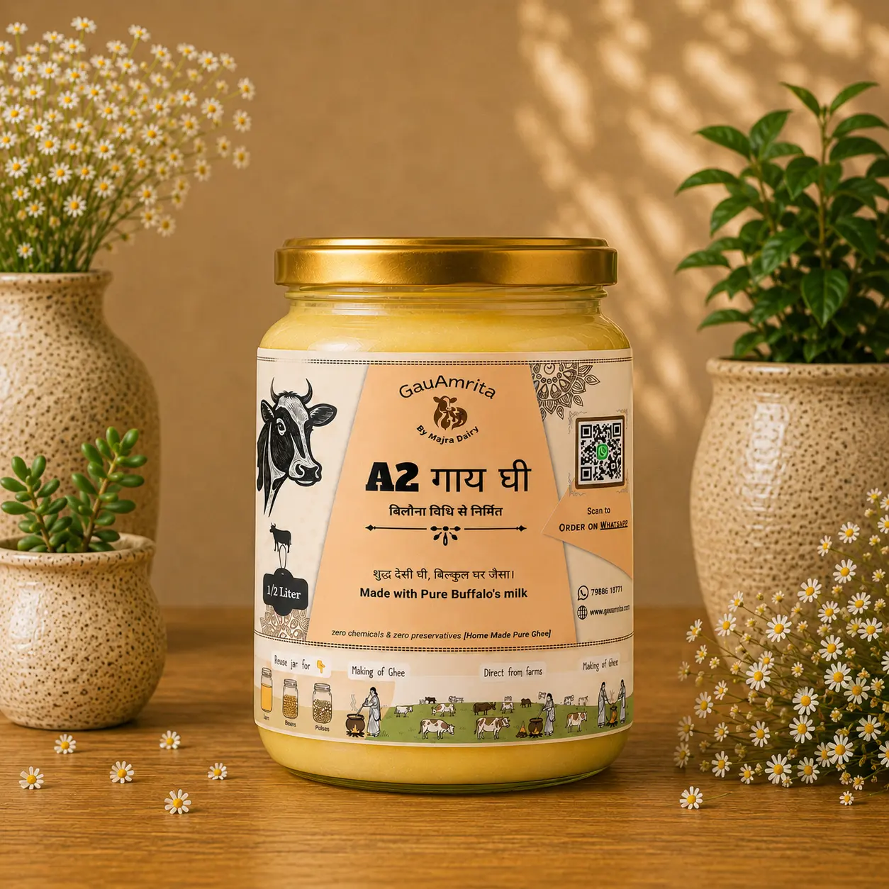 A2 Cow Ghee — 500gm
