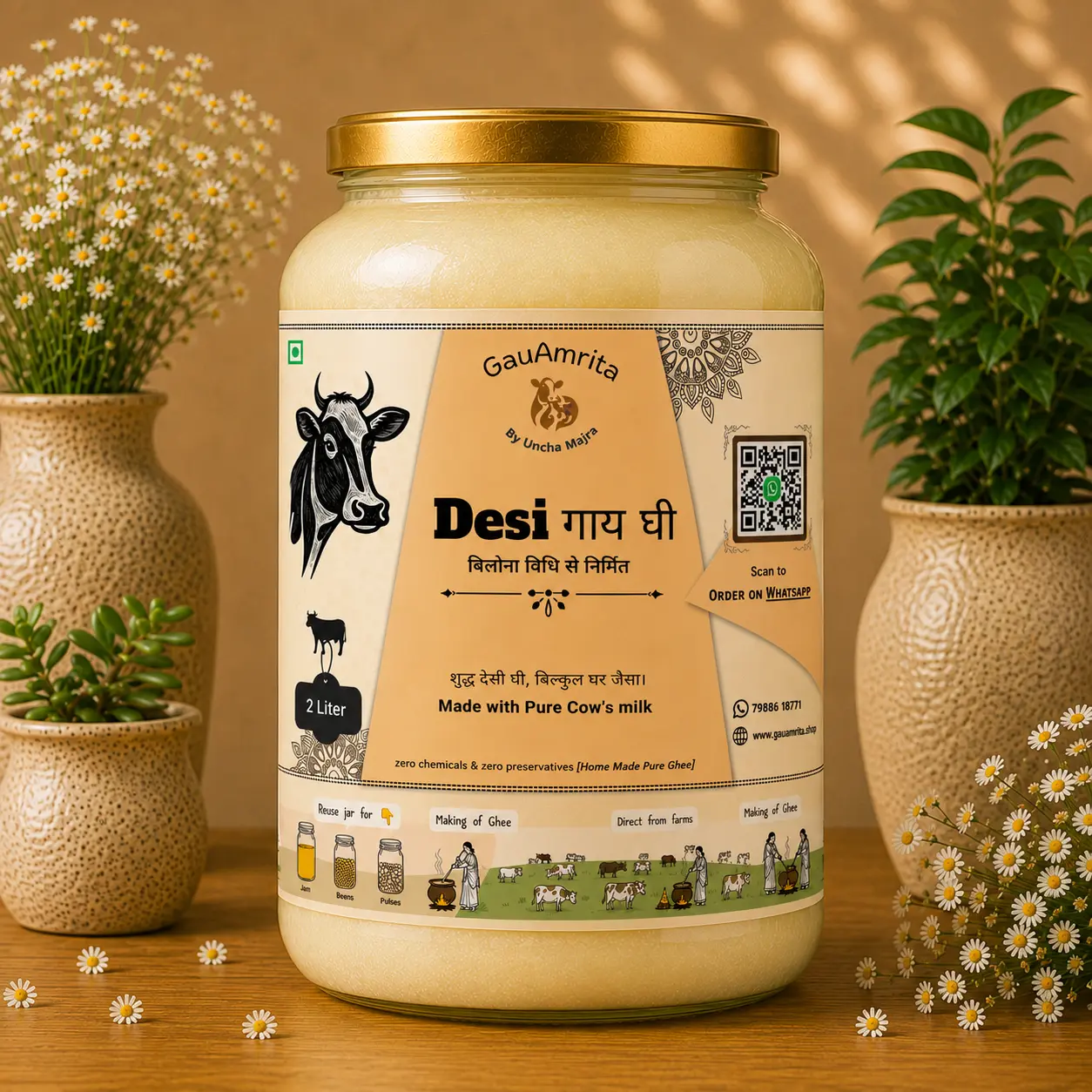 Cow Ghee — 2kg
